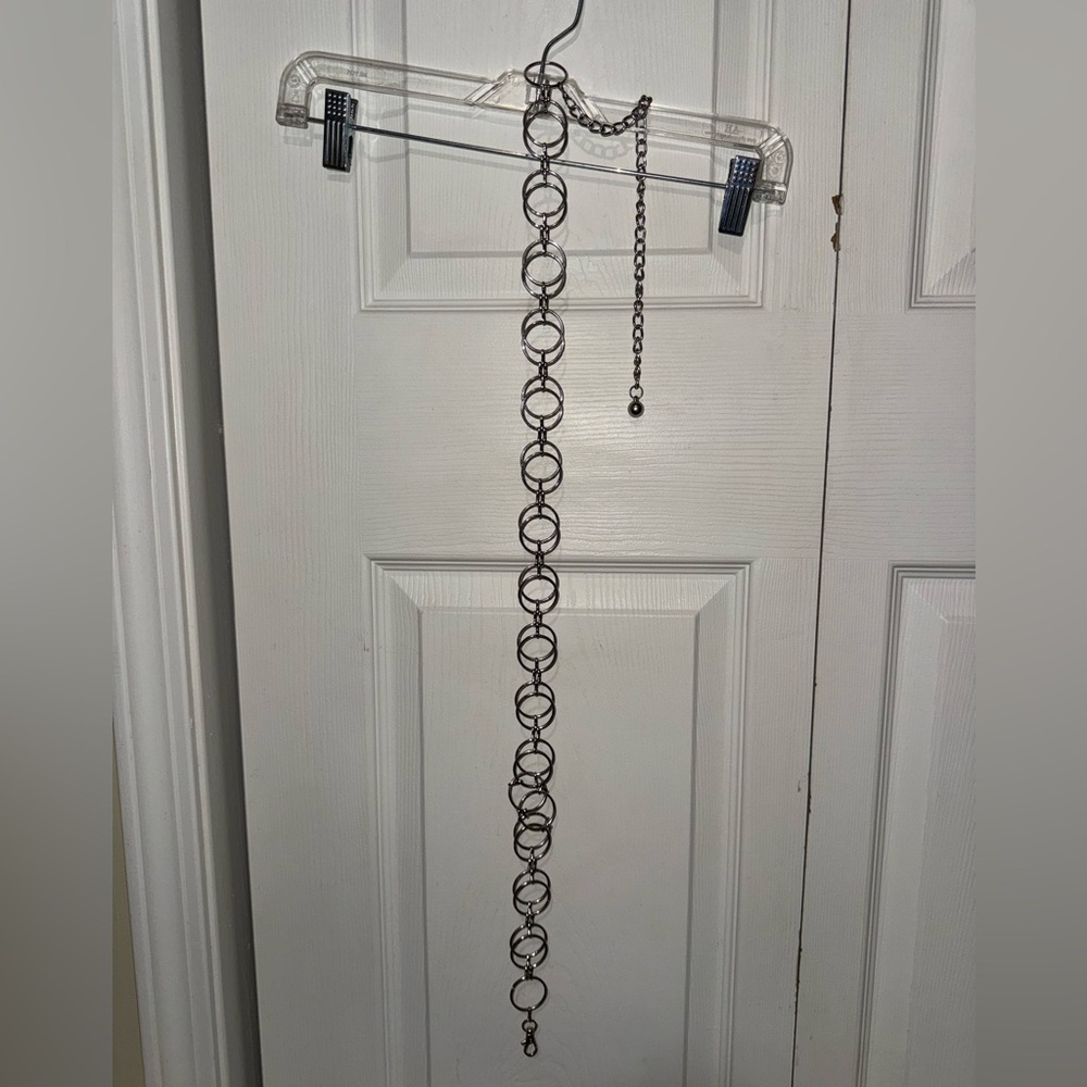Silver Chain Link Belt